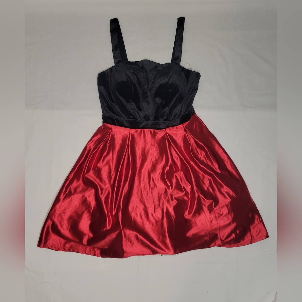 Red and Black dress